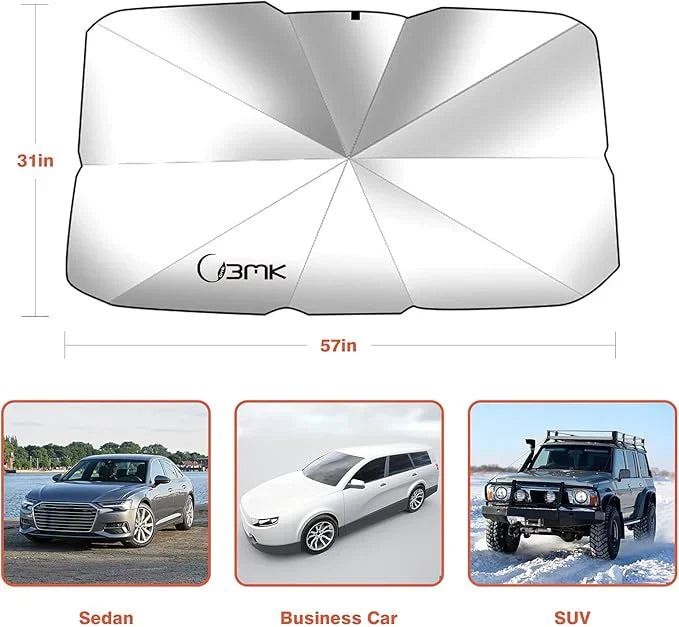 Portable Car Umbrella | Car Windshield Sun Shade